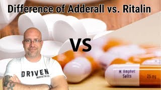 Difference of Adderall vs Ritalin [upl. by Suravart]