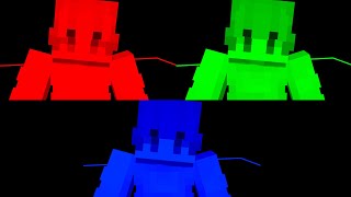 Minecraft But You Can See In 3 Dimensions STEREOSCOPIC [upl. by Ylekalb]