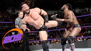 Rich Swann amp TJ Perkins vs Neville amp The Brian Kendrick WWE 205 Live Dec 20 2016 [upl. by Eldwin]