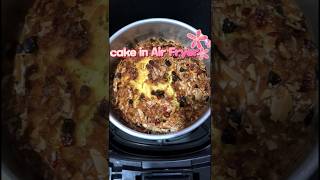 Cake in Air Fryer egglesscakeinAirFryer cake cakeshorts shorts airfryer airfryercake [upl. by Assirahs]