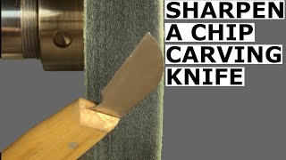 Very Fast Chip Carving Knife Sharpening  Nora Hall Sharpening System  shorts [upl. by Holbrooke]