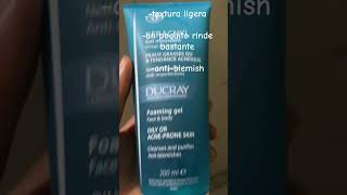 Limpiador ducray approved skincare ducray keracnyl gelcleanser oilyskin antiacne skintips [upl. by Esiuol]