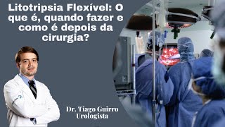 Litotripsia Flexível Cirurgia de Pedra nos Rins pelo Canal a laser [upl. by Lehcnom535]