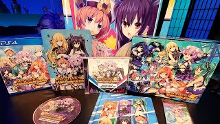 Neptunia Virtual Stars  Unboxing amp Gameplay [upl. by Danaher]