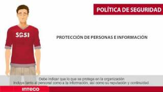 SGSI  06 Definición de las políticas Organización Alcance [upl. by Nauquf]