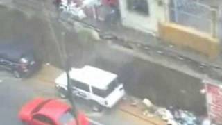 Retaining Wall Crushes Parked Car Accident Unfall Wetter Auto Fail [upl. by Kcirrem]