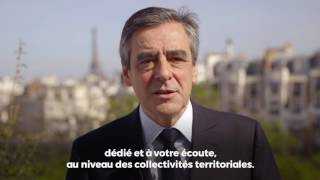 Message de François Fillon aux Français de létranger [upl. by Ellehc663]