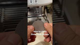 How to clean a Dirty Puck Screen coffeetools [upl. by Sandor]