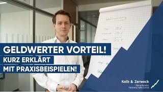 Geldwerter Vorteil  kurz erklärt mit Praxisbeispielen geldwertervorteil steuertipps [upl. by Eelan]