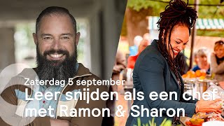 BinnensteBuiten Thuis  Leer snijden met Sharon en Ramon [upl. by Milt]