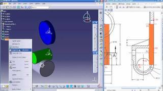 CATIA V5 Tutorial  Multibody part  13 [upl. by Safko]