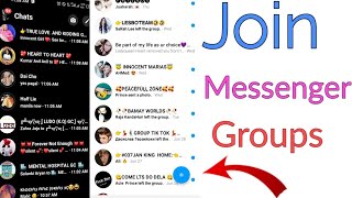 Messenger chatting Groups messenger groups how to find messenger groups [upl. by Hna]