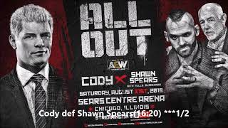 AEW All Out 2019 Review [upl. by Izzy108]