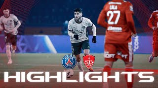 HIGHLIGHTS  PSG 22 BREST ⚽️ ASENSIO amp KOLO MUANI ⚽️ [upl. by Nidorf]