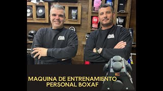 MAQUÍNA ENTRENADOR PERSONAL DE BOXEO BOXAF [upl. by Hosfmann]