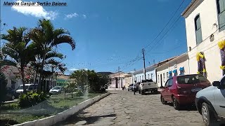 Chegamos na cidade de Rio de Contas na Chapada Diamantina Bahia e damos uma volta de carro por ela [upl. by Isolde255]