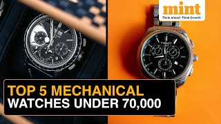 Top 5 Most Affordable Mechanical Watches In India  Watch [upl. by Axel367]