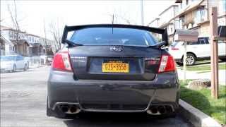 2013 WRX STi SPT amp Corsa Catback Exhaust Comparison [upl. by Geordie686]