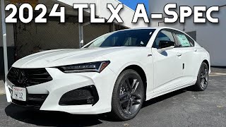 2024 Acura TLX ASpec Review  Whats New On The Rare 2024 Acura TLX [upl. by Neellok764]