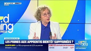 Muriel Penicaud Ancienne ministre  Les primes aux apprentis bientôt supprimées [upl. by Lenzi]