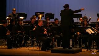 Rolesville High School Concert Band performs Beneath the Sacred Light on 3232018 [upl. by Atinreb]