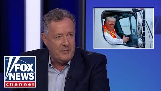 Piers Morgan lauds Trump as marketing genius after garbage truck move [upl. by Elin]