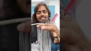 Jio chacha 😀 hairstyle shanuzz haircut saloon hair saloonlife [upl. by Ahsienat]