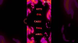 edit de kitti ariel cassi tina [upl. by Ennairb]