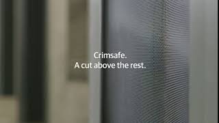 Crimsafe  Security Screen Tested With Box Cutter [upl. by Einohpets]