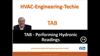 T8 Test amp Balance  Performing Hydronic Balance Readings [upl. by Christie616]