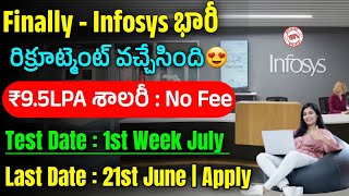 Infosys Recruitment 2024  Latest Jobs In Telugu  Jobs In Hyderabad Work From Home Jobs 2024 [upl. by Yadseut]