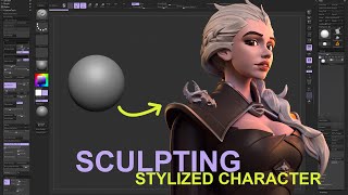 Unlock the Secrets of Stylized Character 3D Sculpting [upl. by Costello]