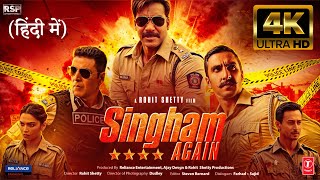 Singham Again  NEW HINDI FULL MOVIE 4K HD FACTS Ajay Devgn Akshay Kumar Deepika Ranveer Singh [upl. by Juakn853]