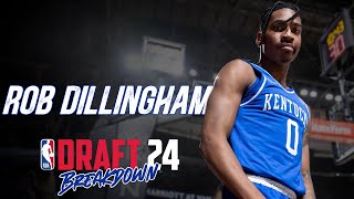 Rob Dillingham Scouting Report  2024 NBA Draft Breakdowns [upl. by Barbara-Anne]