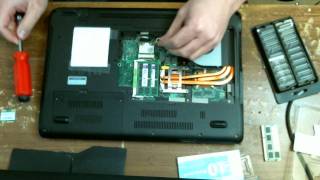 ASUS N61JQ Memory  Network upgrade [upl. by Kanter]