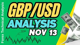 GBP USD Technical Analysis for November 13 2024 [upl. by Bendite512]