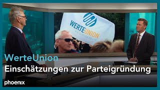 WerteUnion Politikwissenschaftler Thomas Poguntke Uni Düsseldorf zur Parteigründung  17022024 [upl. by Harness]