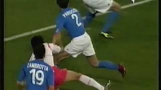 Mondiali 2002 Corea del SudItalia 21 dts  World Cup 2002 South KoreaItaly 21 aet highlights [upl. by Zaneta]