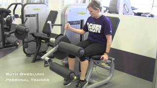 Technogym  Leg Curl [upl. by Oaht]