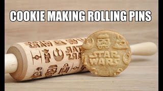 Embossed Cookie Making Rolling Pins [upl. by Aleibarg628]