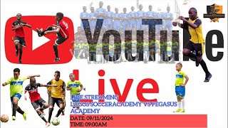 Pegasus academy vs Lagos soccer star academy [upl. by Esmaria]