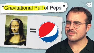 How the Mona Lisa Inspired Pepsis Hated 1 Million Logo [upl. by Ellinehc]