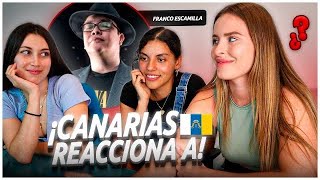 🇮🇨 MIS AMIGAS REACCIONAN a FRANCO ESCAMILLA 🇲🇽 ¡ No entendimos nada 😱 [upl. by Benil]