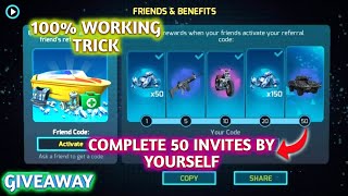 Complete 50 Invites Using Referral Codes By Yourself  Friends amp Benefits  Gangstar Vegas [upl. by Slotnick]