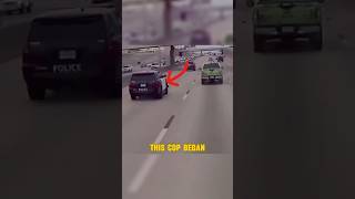 Cop Tailgates Anxious Driver dashcam police road [upl. by Morita]