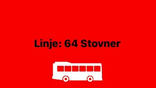 Linje 64 Stovner [upl. by Gayleen]