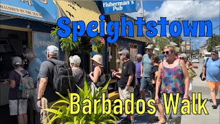 Speightstown Barbados walking tour ✨ 4K walk ✨🇧🇧✨ Fisherman’s Pub  High Street  beach ✨ [upl. by Alley]