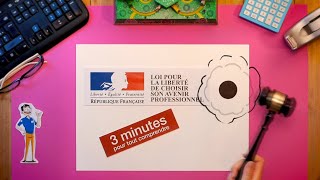 Réforme de la formation professionnelle  3 minutes pour tout comprendre [upl. by Auqinat383]