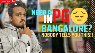 Hunting for a PG in Bangalore  Watch this before you decide  TELUGU  Khadar Diaries [upl. by Seyer]