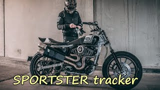 Harley Davidson SPORTSTER XR1200X tracker [upl. by Ahtelahs397]